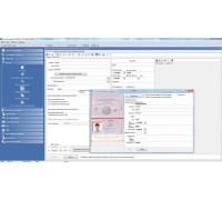 PERCo-SM03. Модуль «Бюро пропусков», три рабочих места. PERCo